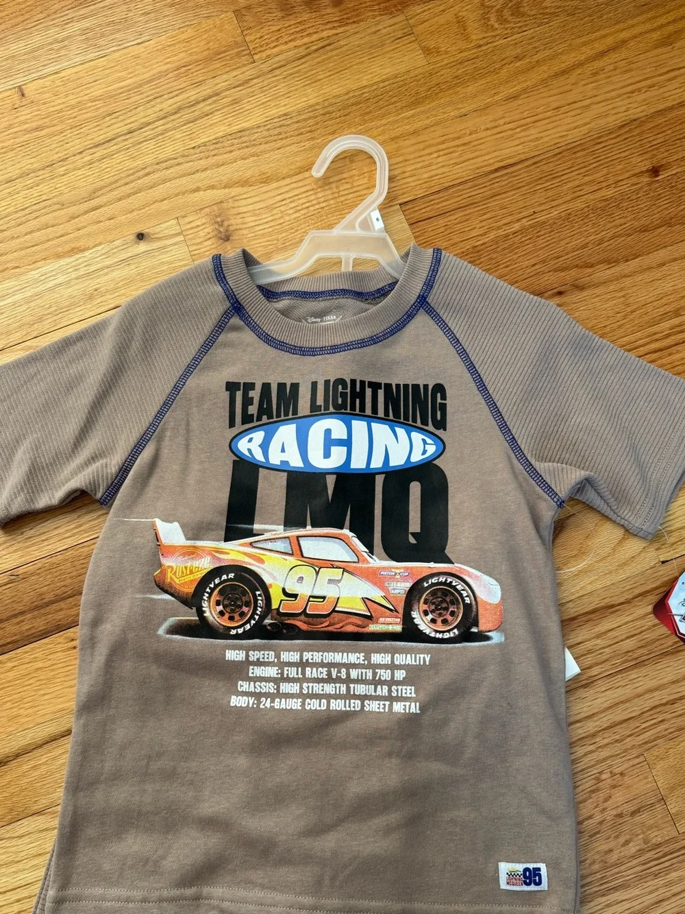 Disney Cars Brown & Orange Lightning McQueen Set